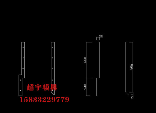 擋渣墻圖紙